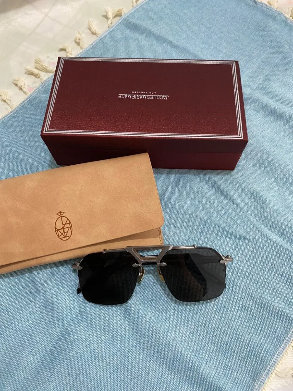 Jacques Marie Mage Silverton Sunglasses